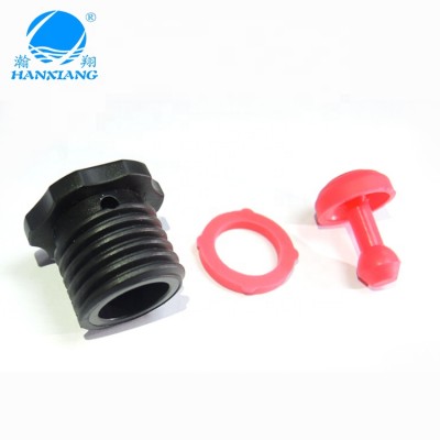 Custom plastic air  release valve with silicone gasket for cooler box