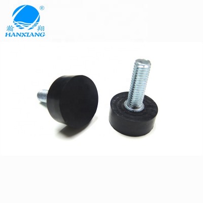 hemispherical rubber chair leg screw rubber feet for step ladder, table door cutting boards, ironing board chair