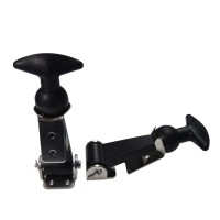 Flexible Rubber Adjustable Toggle Latch with Catch